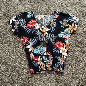 Floral shirt M